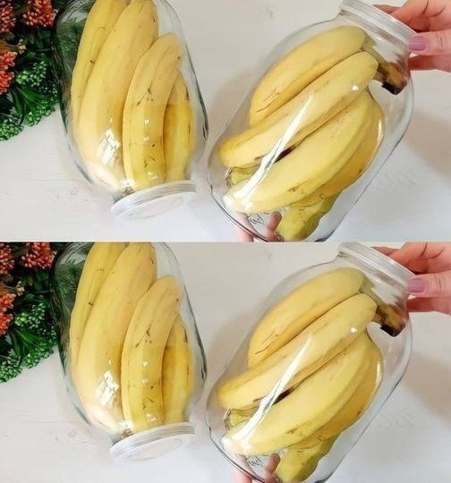 Le banane non vanno a male in pochi giorni; anzi, con questo metodo, rimarranno fresche per due anni!