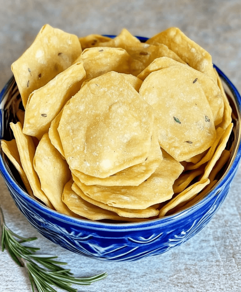 Chips di ceci croccanti: uno snack leggero e delizioso