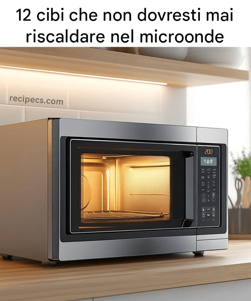 12 cibi che non dovresti mai mettere nel microonde o riscaldare (e cosa fare invece!)