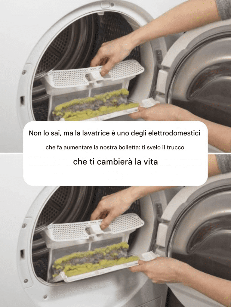 Non lo sai, ma la lavatrice è uno degli elettrodomestici che incide di più sulla nostra bolletta: ti svelo il trucco che ti cambierà la vita