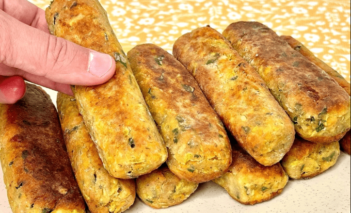 Polpette di verdure con salsa tahina