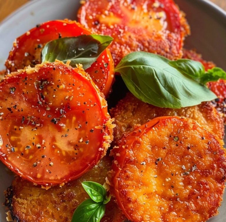 Pomodori rossi fritti