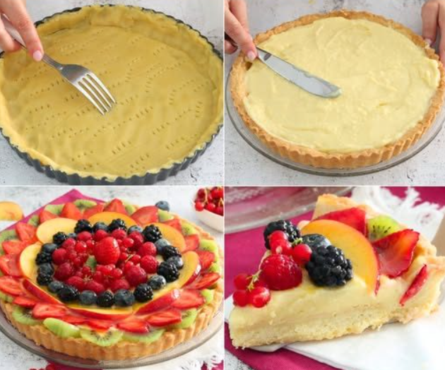 Questa crostata di frutta sembra uscita dalla pasticceria Ecco la ricetta per prepararla perfetta: