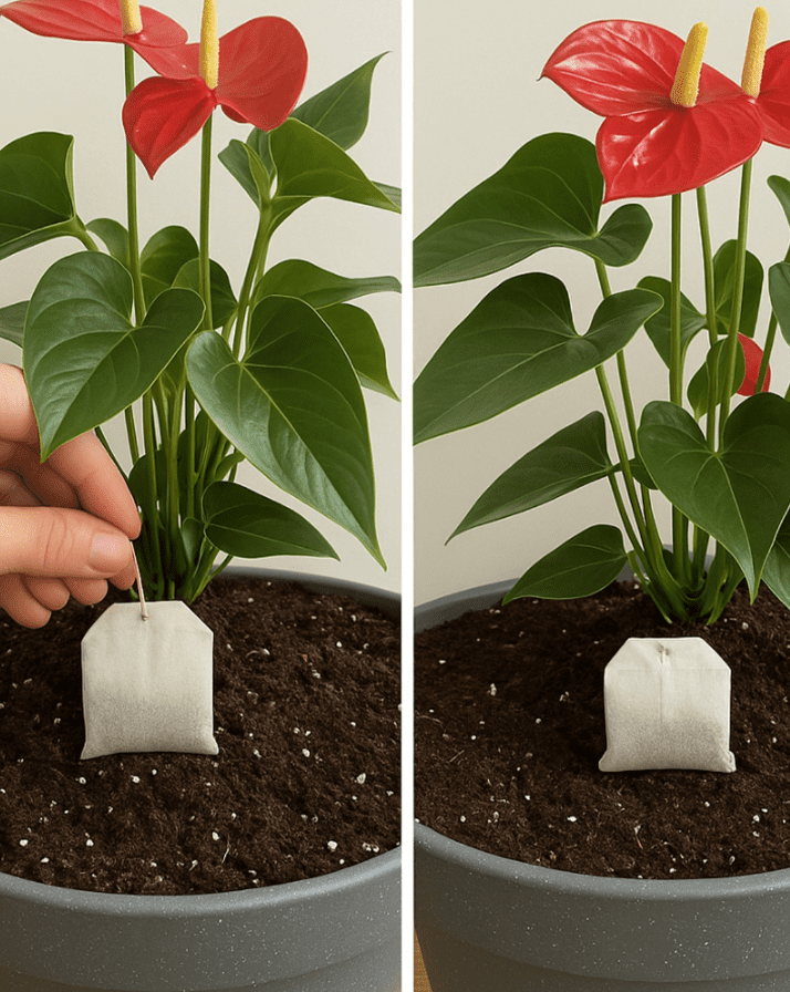 Anthurium appassito? Non buttarlo via: con questo trucco rinasce in 24 ore!