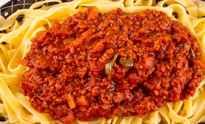 La ricetta del ragù di nonna senza carne