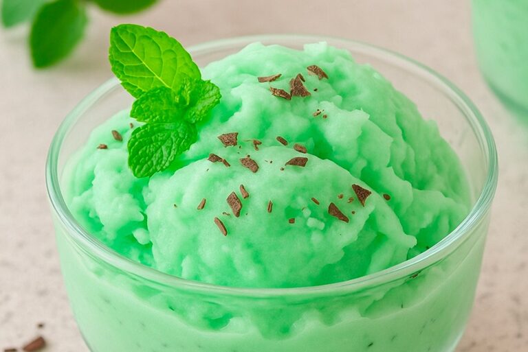 Sorbetto alla Menta: la Ricetta Fresca, Dissetante e Naturale per l’Estate