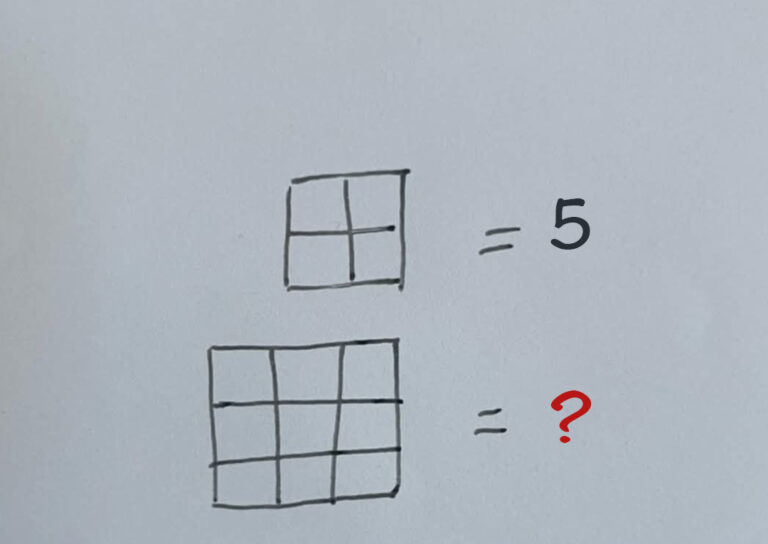 Quanti quadrati ci sono nell'immagine?