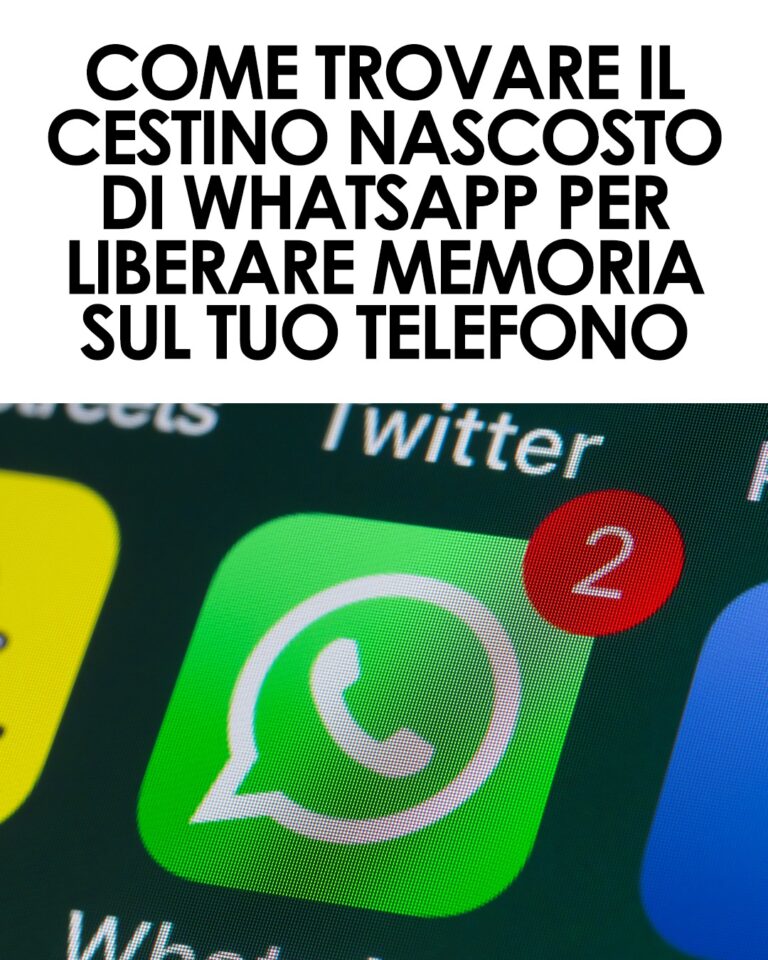 WhatsApp, esiste davvero un "Cestino Nascosto"? Come liberare spazio (la guida definitiva)
