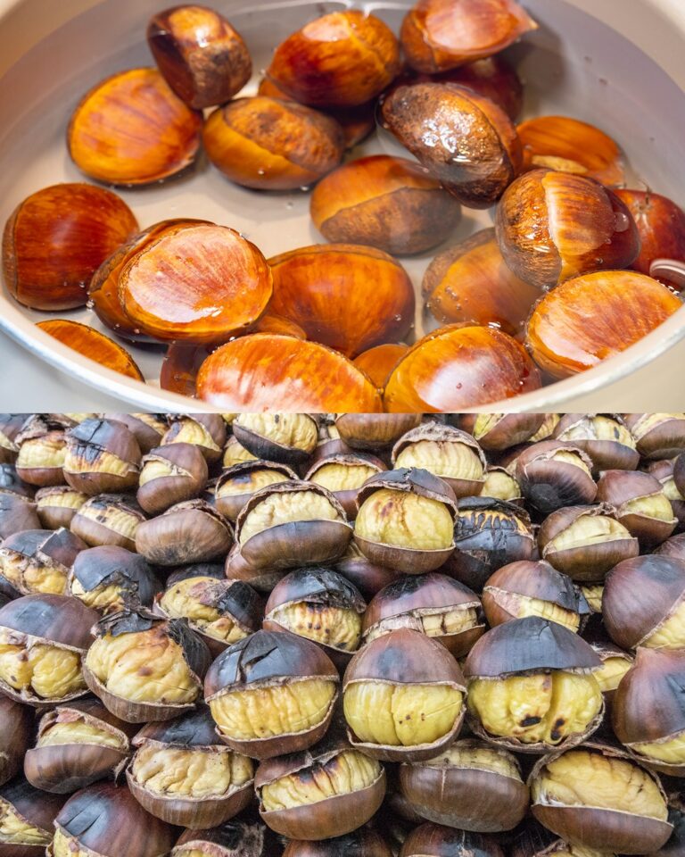 Ecco perché dovresti mettere le castagne in acqua prima di cucinarle
