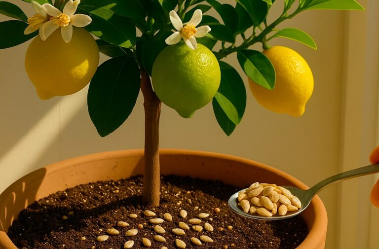 Come coltivare l’albero di limoni in casa a costo zero con il seme del frutto