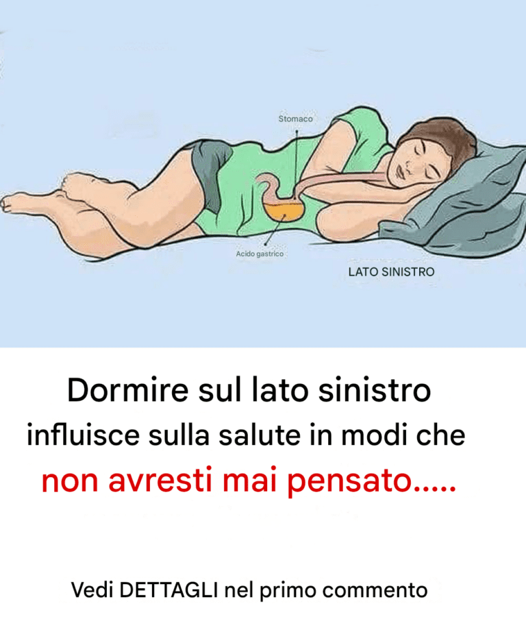 Ecco cosa succede al nostro cervello, allo stomaco e alla salute glinfatica dormendo sul lato sinistro