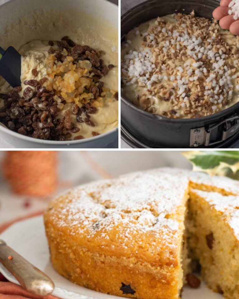 torta di panettone facile fatta in casa