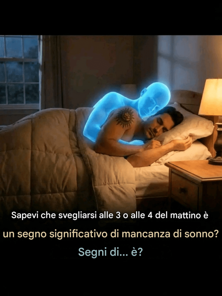 Sapevi che svegliarsi alle 3 o alle 4 del mattino è un chiaro segno... Scopri di più