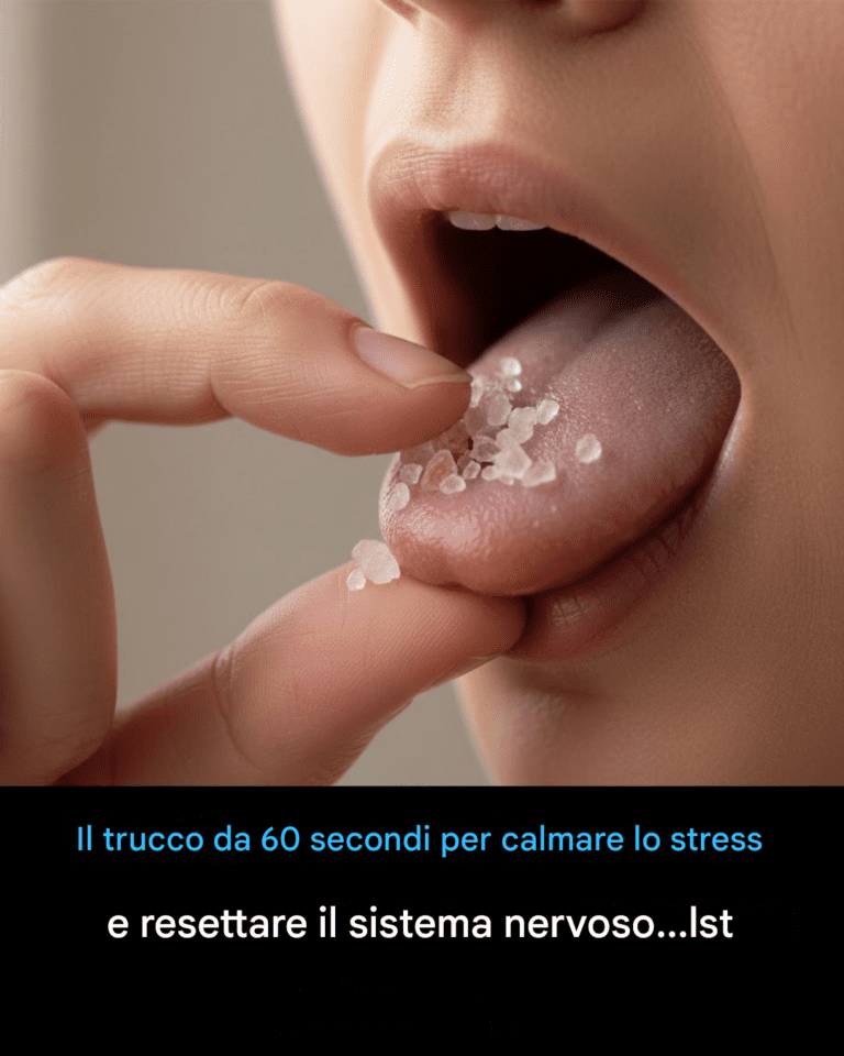 Il trucco di 60 secondi per resettare il tuo sistema nervoso