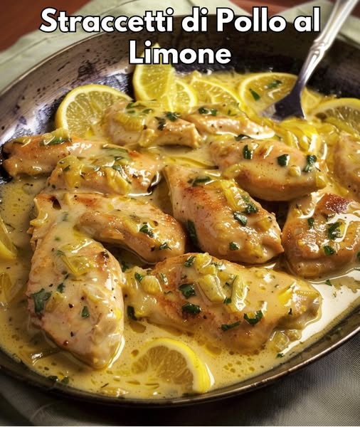 Straccetti di Pollo al Limone