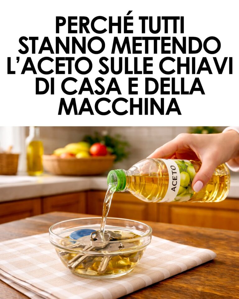 Pulire le chiavi con l’aceto: il metodo semplice per eliminare germi e sporco